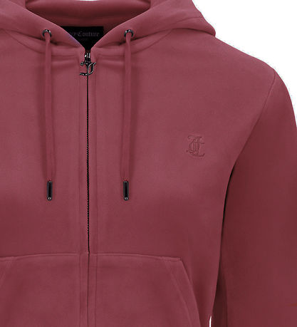 Juicy Couture Cardigan - Velour - Robertson - Tawny Port