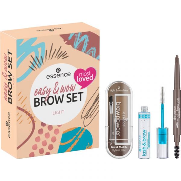 Essence Easy & Wow Coffret Light(para Sobrancelhas ) Tom