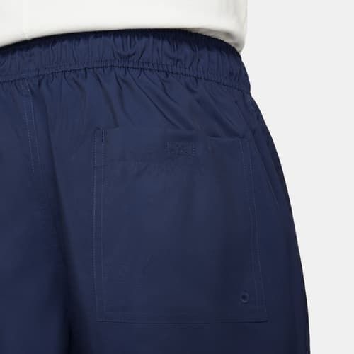 Nike Short Club Woven Flow - Bleu Marine/Blanc