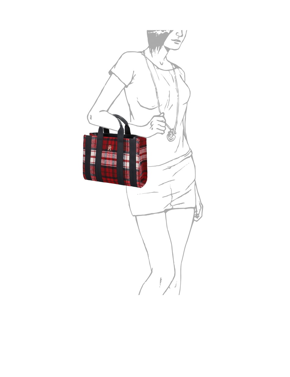 TH IDENTITY SMALL TOTE CHECK