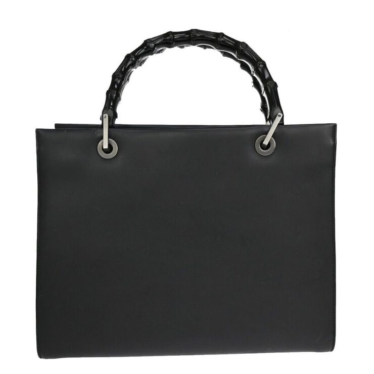 Gucci Vintage Gucci Bamboo Black