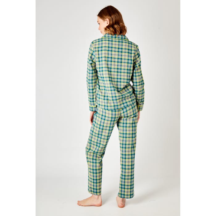 inSua-Pyjamahemd ruit in flanel - InSua