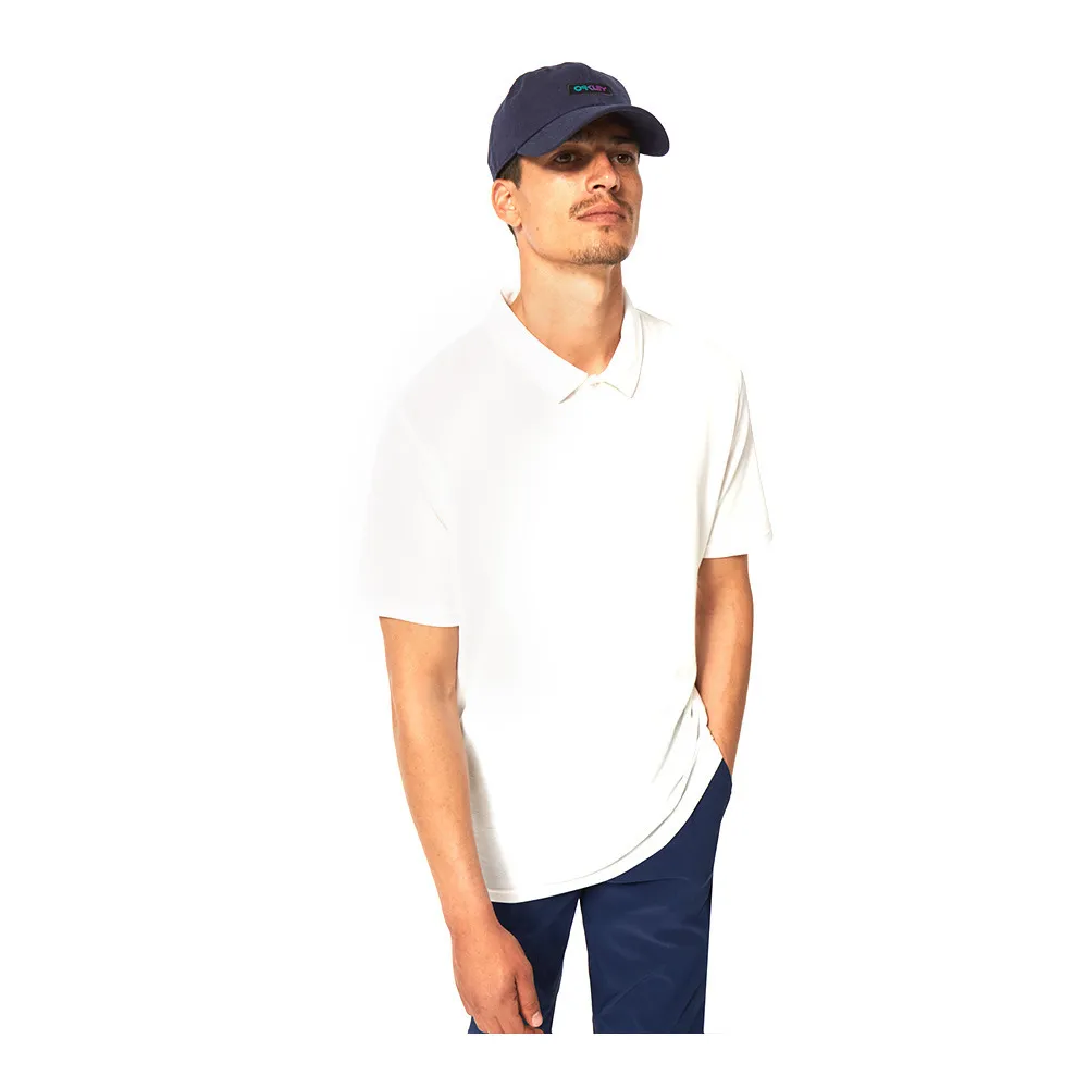 Oakley RELAX - Polo Homme off white