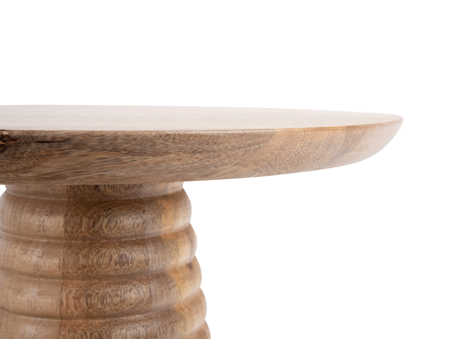Side table Force layered base mango wood