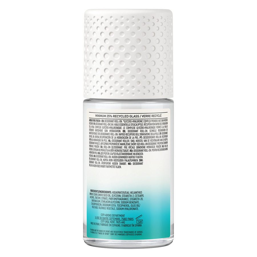 Adidas Pure Fresh 24H Deodorant 50ml