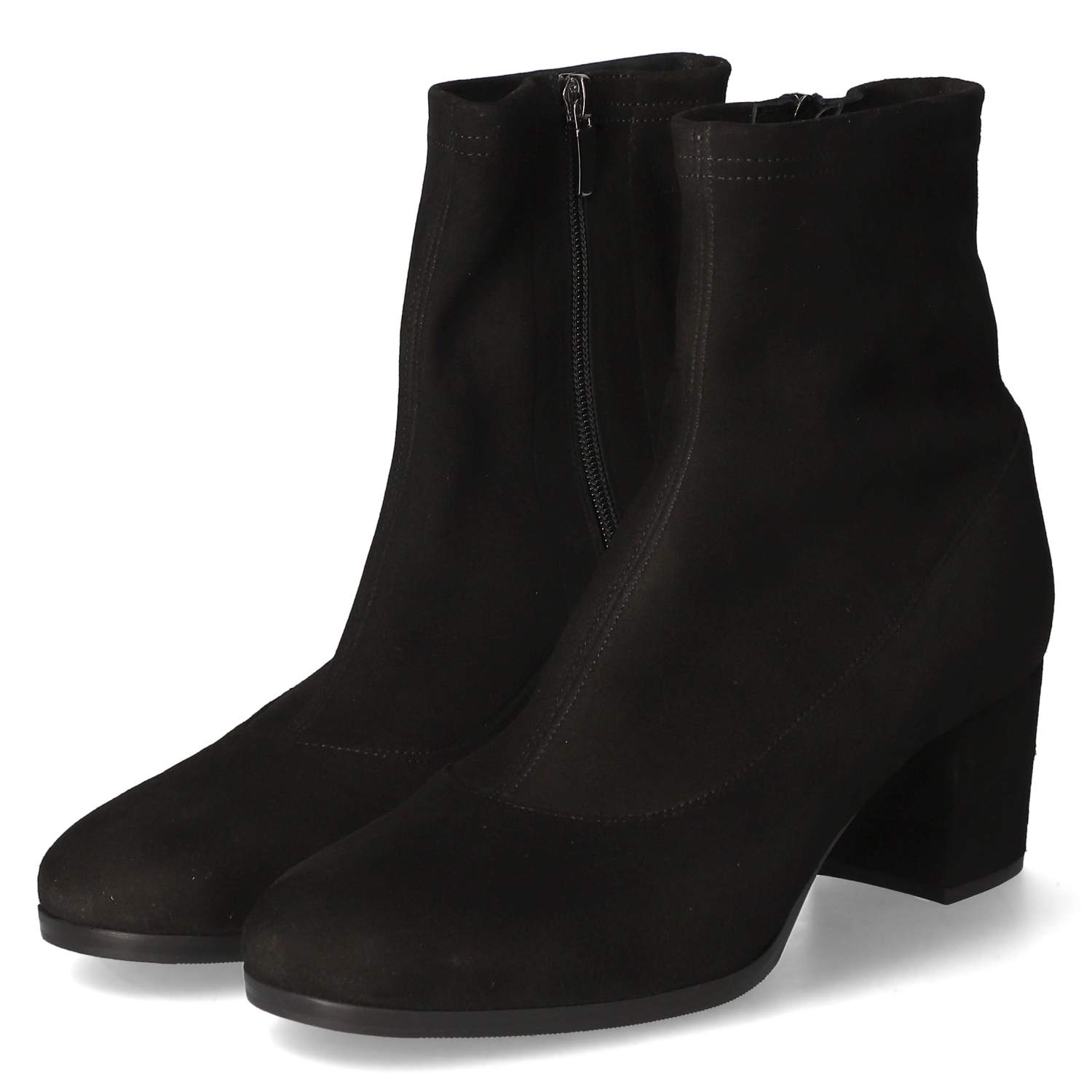 42Plus Stiefeletten - nero