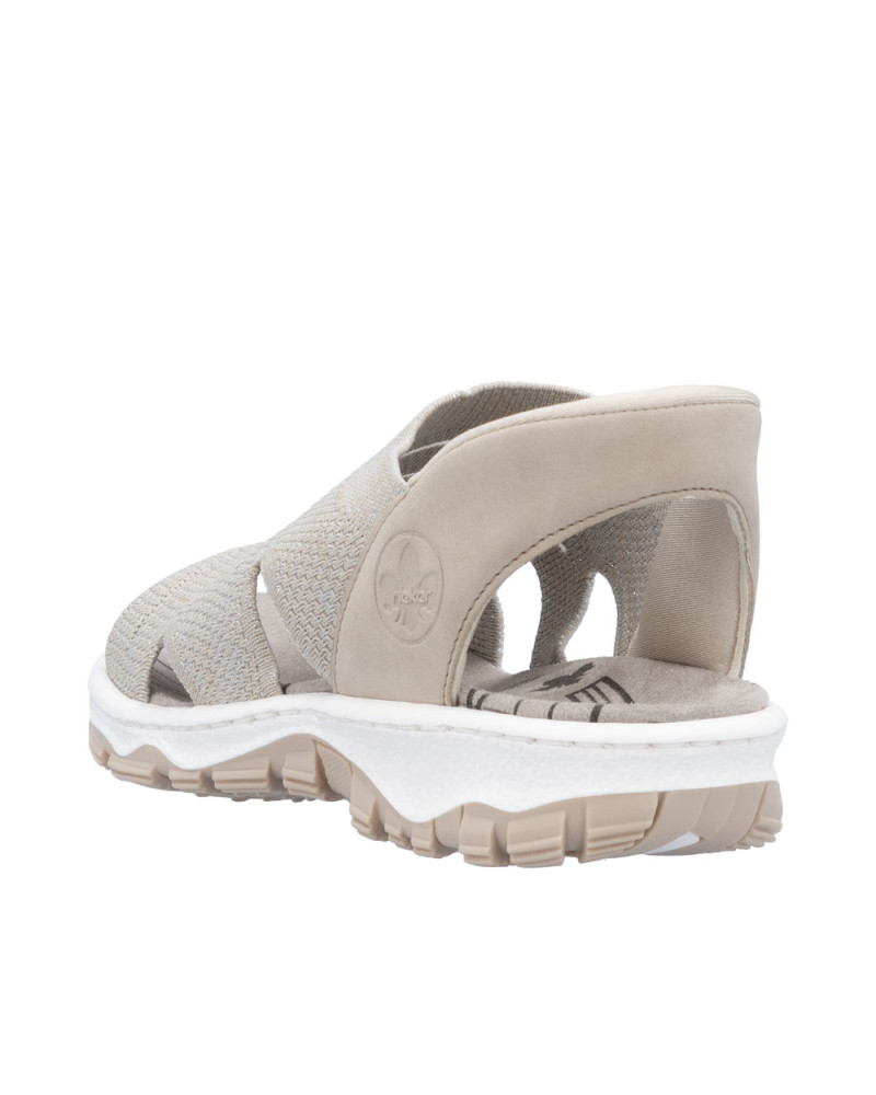 Rieker - Ready2Go damesandal - beige