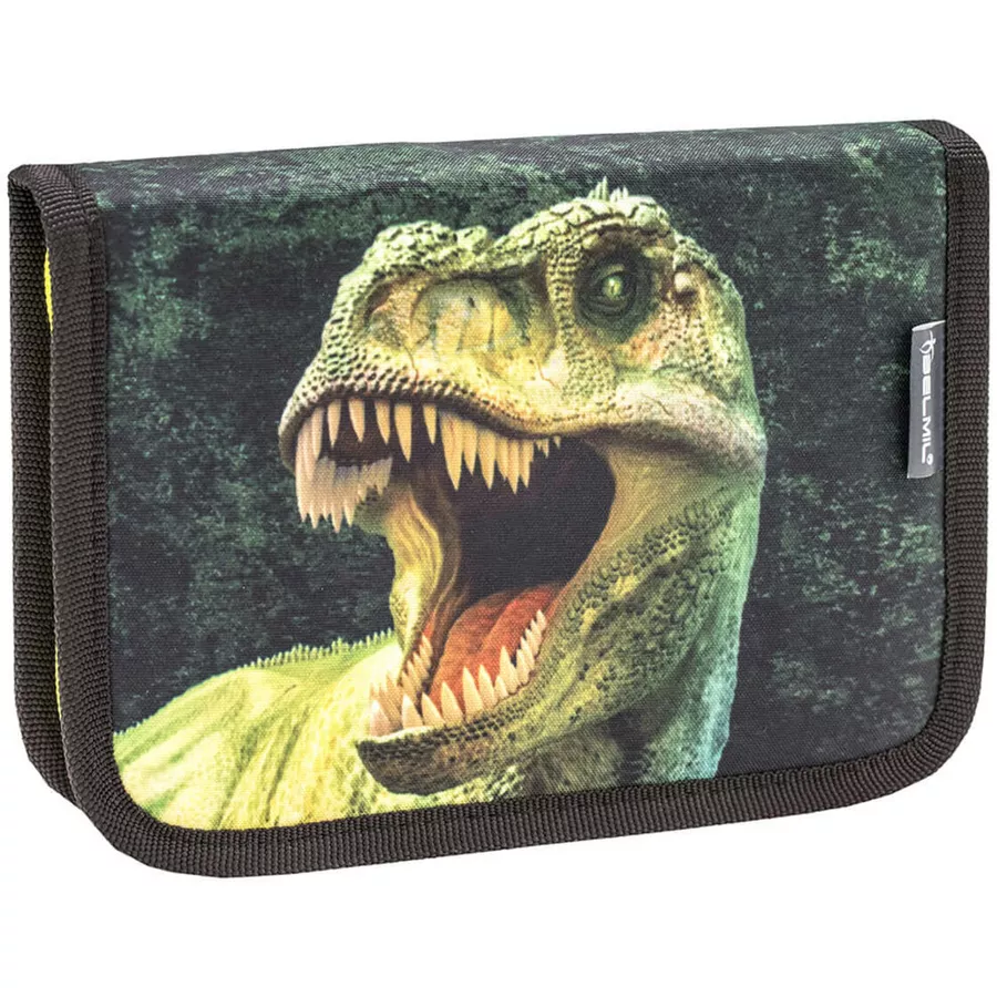 Belmil Schulranzen Classy Schulranzen Set 5-teilig mit Brustgurt Dinosaur World 2