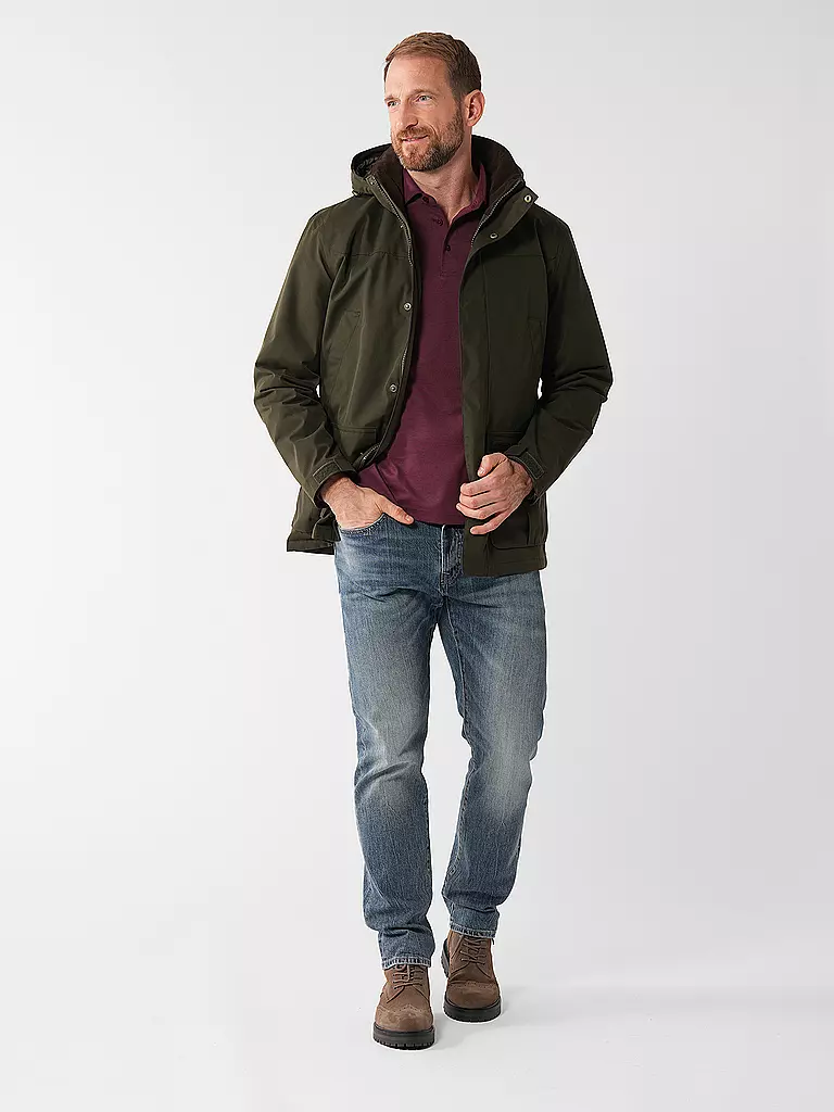BARBOUR Parka BROCKSTONE olive