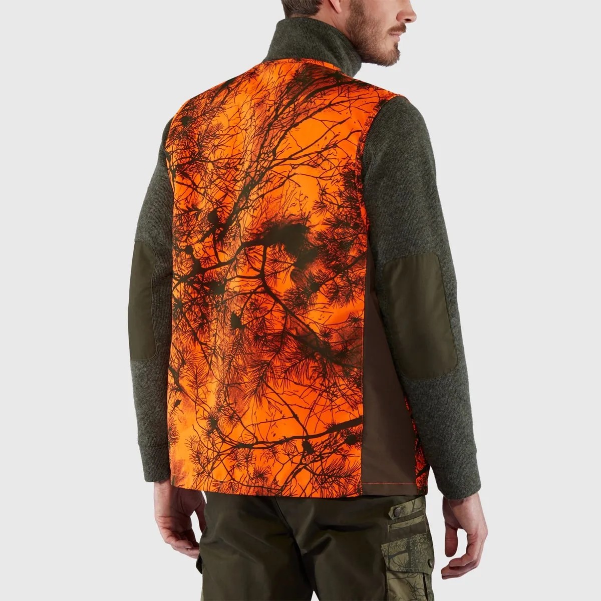 Fjällräven Värmland Vest Orange Camo