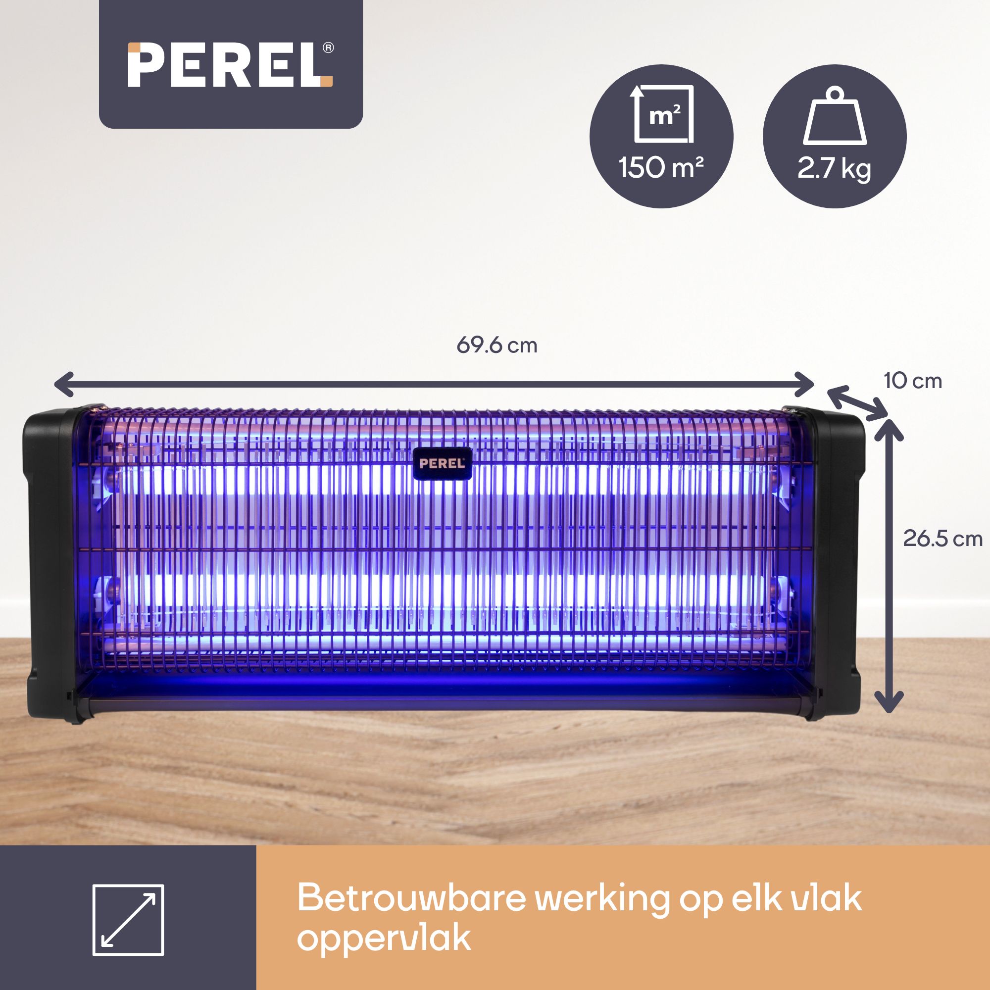 Perel GIK160N elektrische uv insectenlamp
