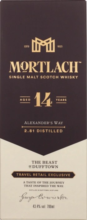 MORTLACH 14 YEARS SINGLE MALT 70CL