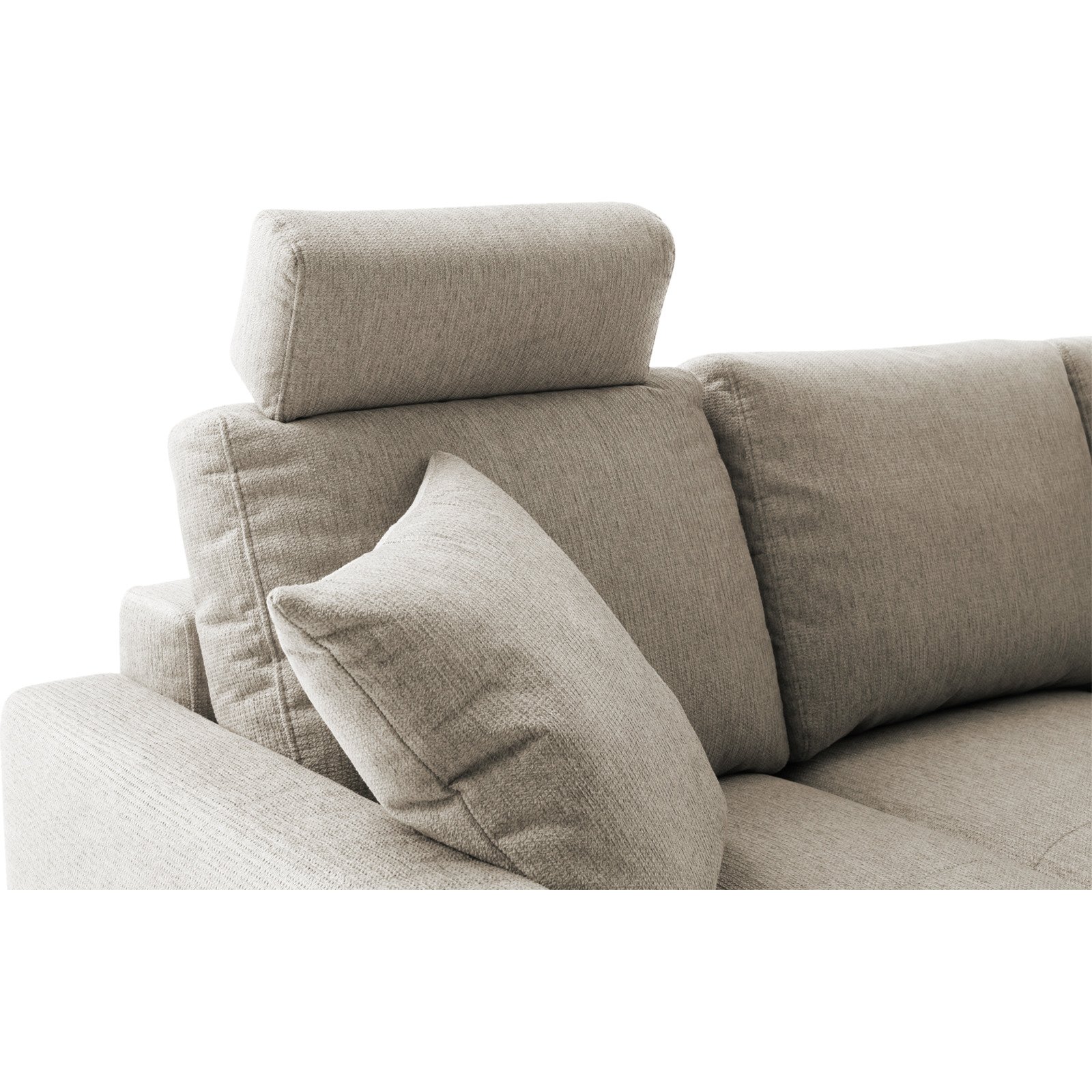 Kopfstütze Premium Pierre Stoff taupe