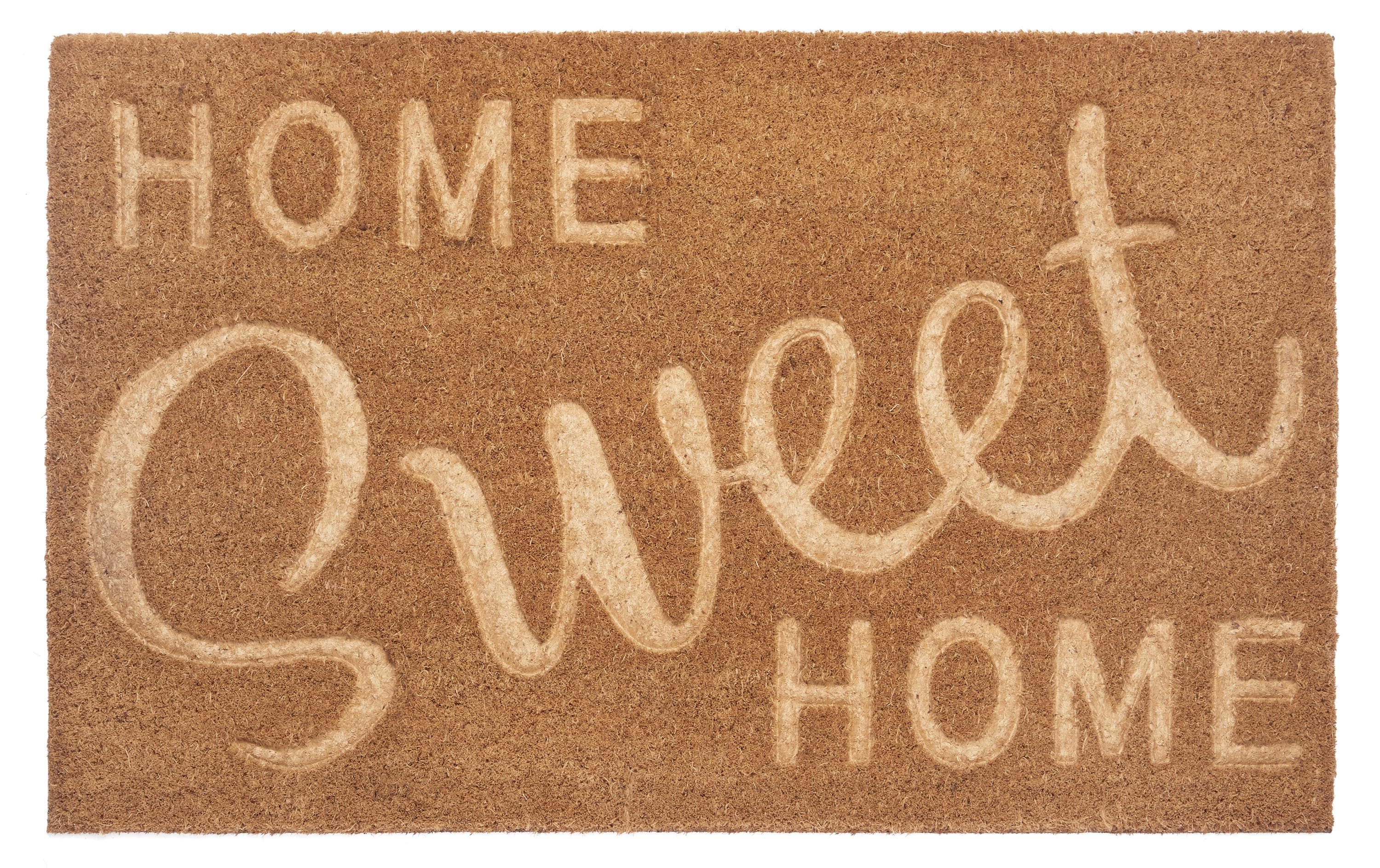 Fussmatte Home Sweet Home 45 cm x 75 cmTürmatte