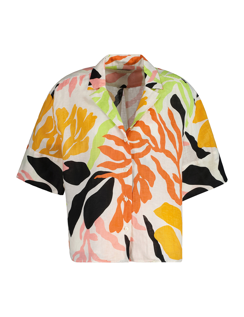 Short Sleeve Shirt for Women Multicolor