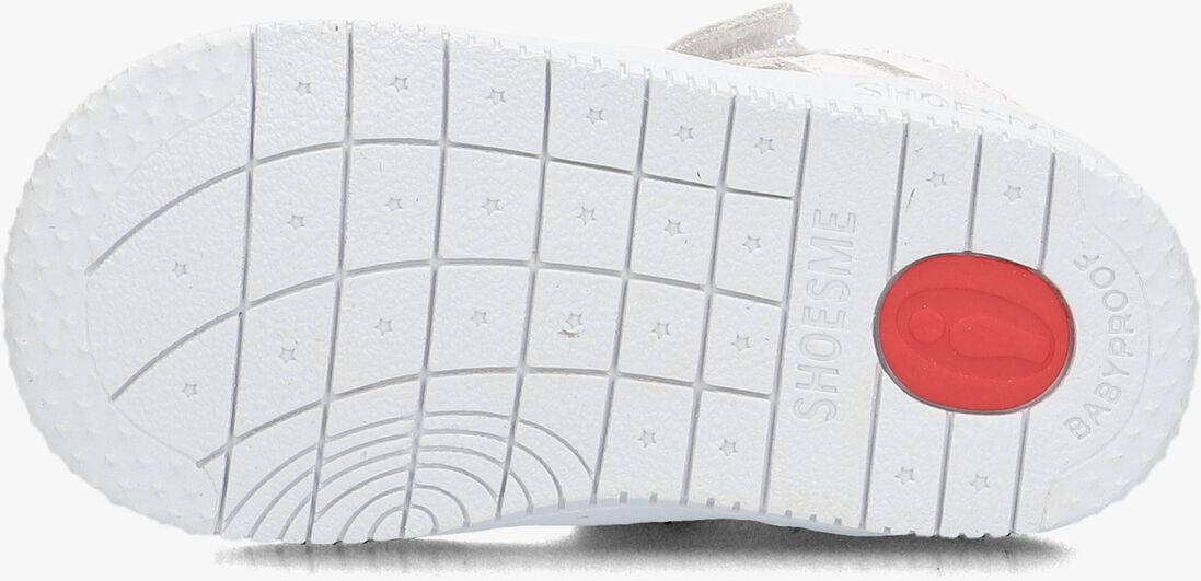 SHOESME witte shoesme hoge sneaker bn24s008