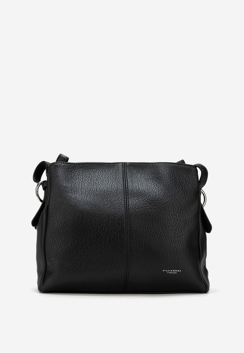 Sac bandoulière femme noire Silvia Rosa 25J509