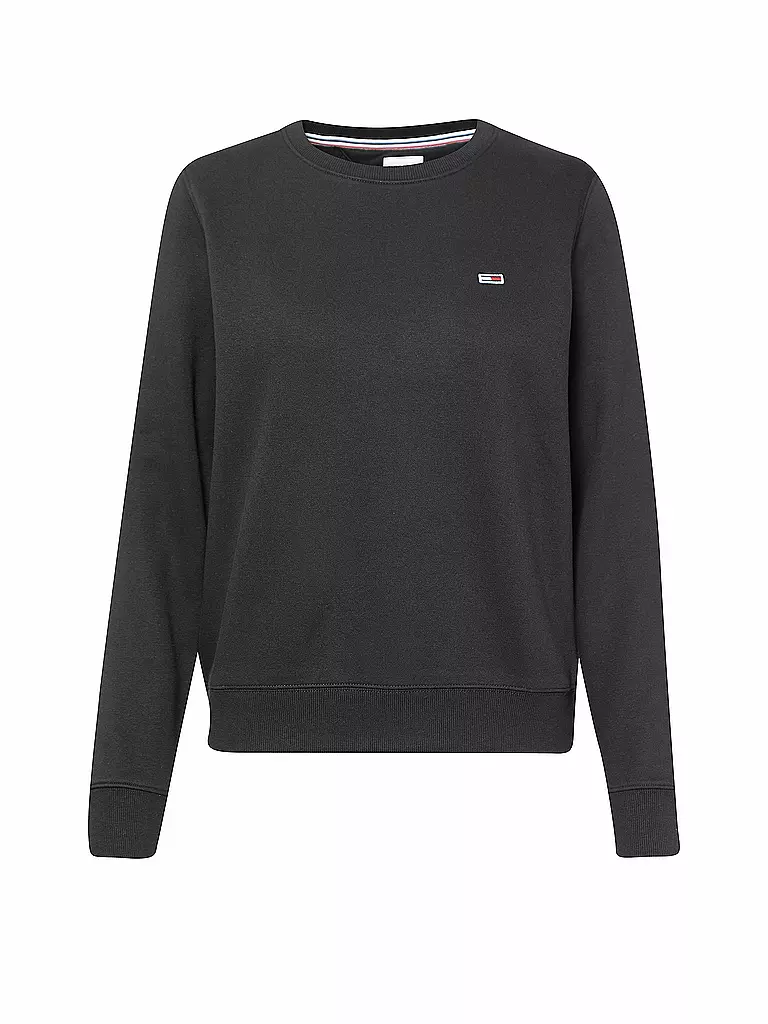 TOMMY JEANS Sweater schwarz