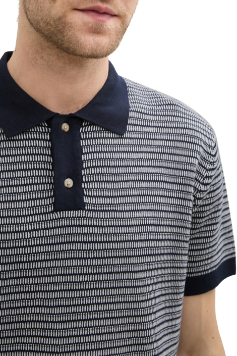 Tom Tailor blauwe heren polo