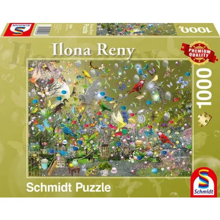 Schmidt Spiele Puzzle - Im Dschungel der Papageien, 1000 Teile