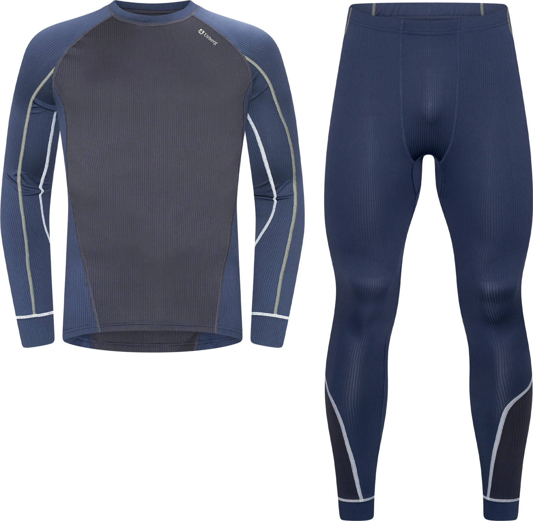 Urberg Base Layer Set Men Blue Nights