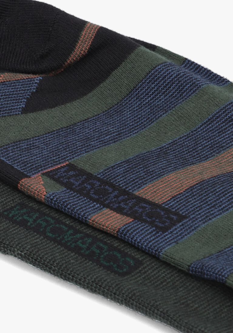 MARCMARCS zwarte marcmarcs sokken joe cotton 2-pack