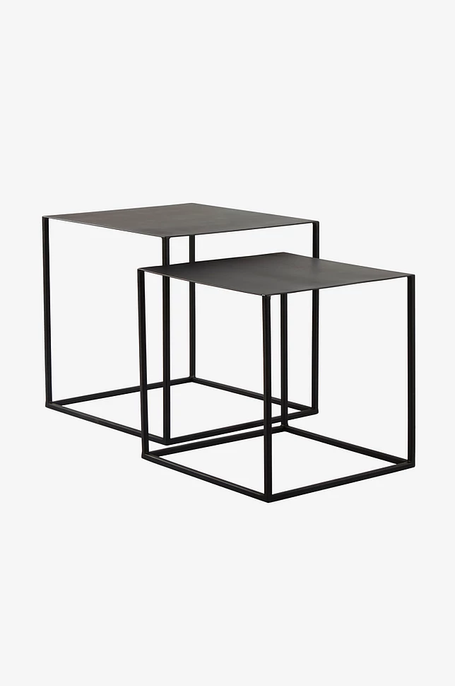 MOAPA sidebord 2-pk 41x41 cm, 46x46 cm