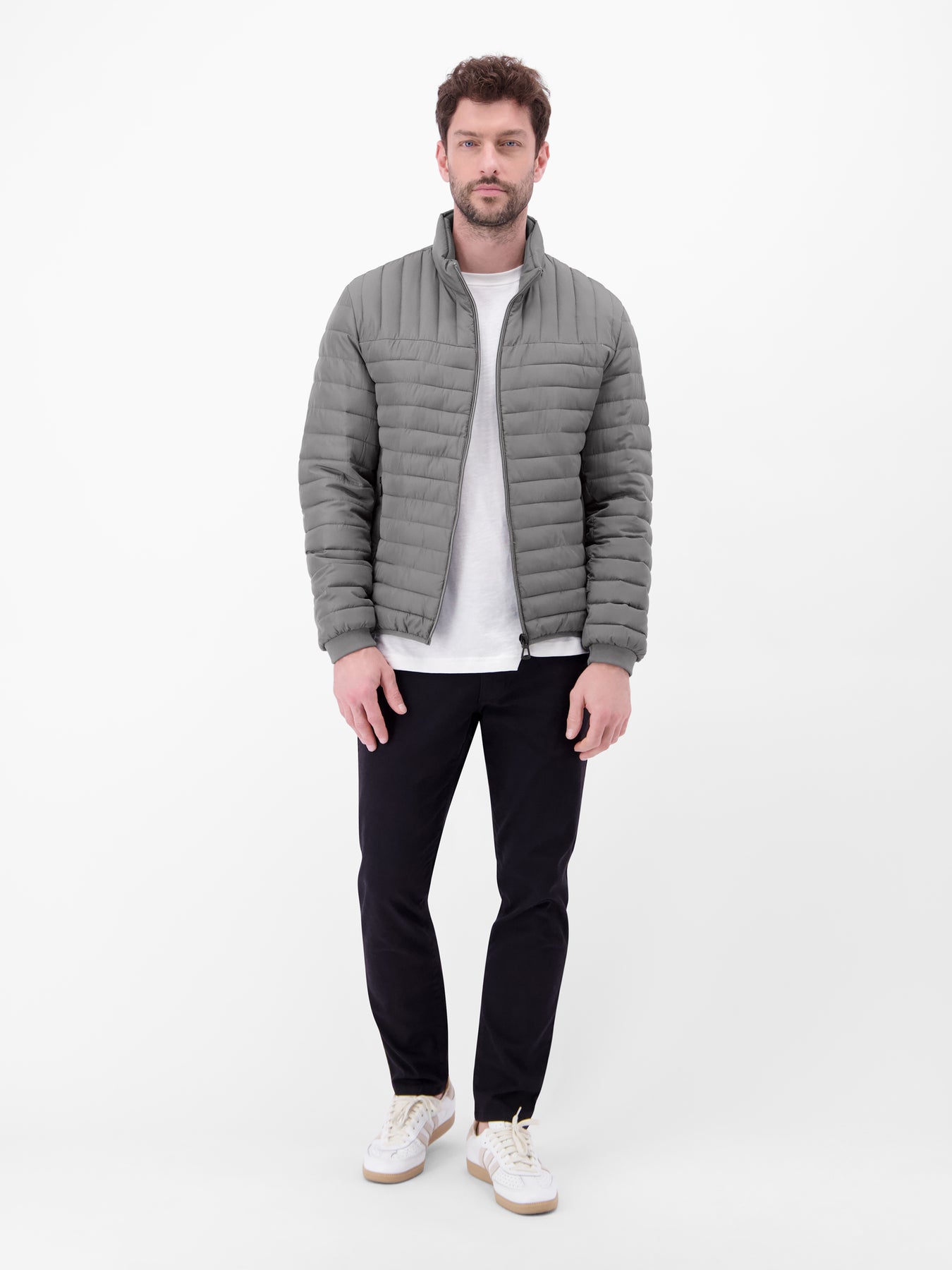 Steppjacke, wind- und wasserabweisend, gefüttert