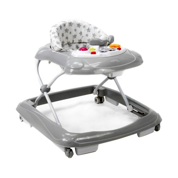 Asalvo Loopstoeltje - Baby Star - Grey