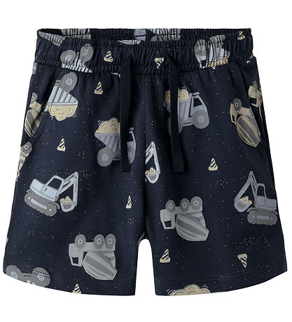 Name It Shorts - NmmHector - Navy Blazer m. Print