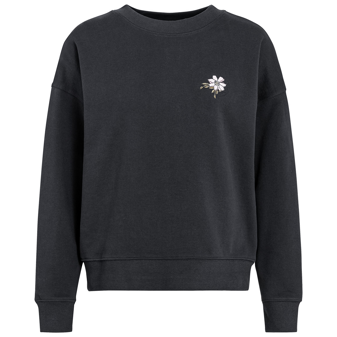 Jonas Nielsen Damen Sweatshirt mit Stickerei dunkelblau
