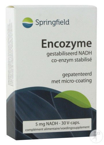 Springfield Encozyme NADH Stabilisé 5mg Gélules Végétales 30