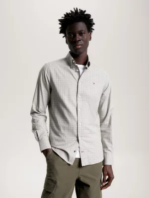 Camisa xadrez slim fit