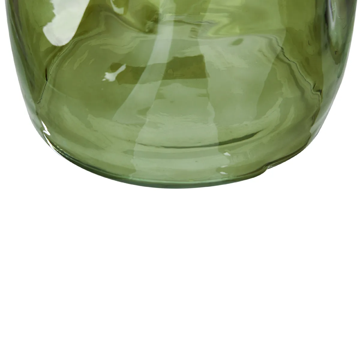 Beliani Vase Fleurs KERALA Vert olive