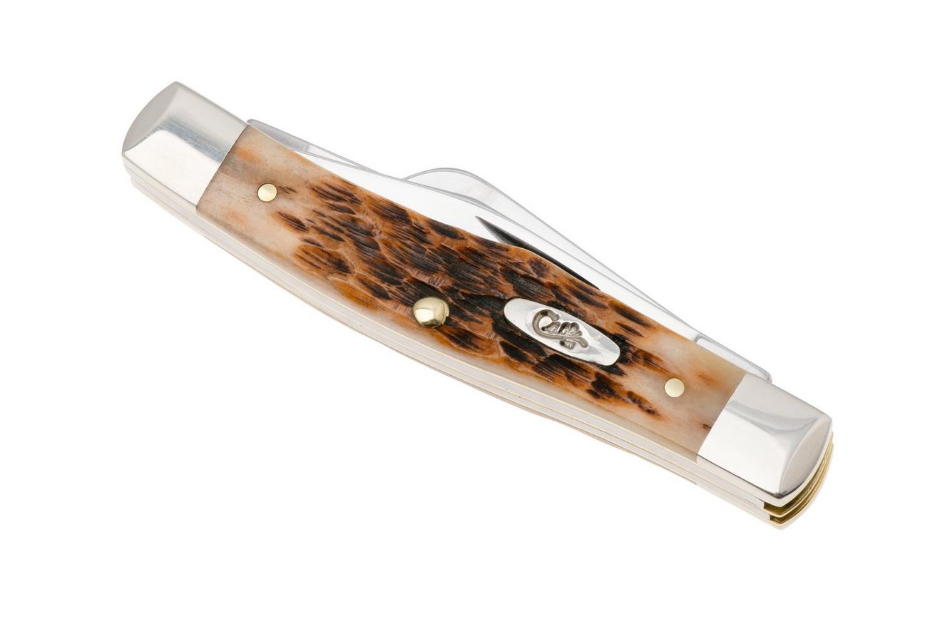 Case Stockman Amber Jigged Bone, 00079, 63032 CV zakmes