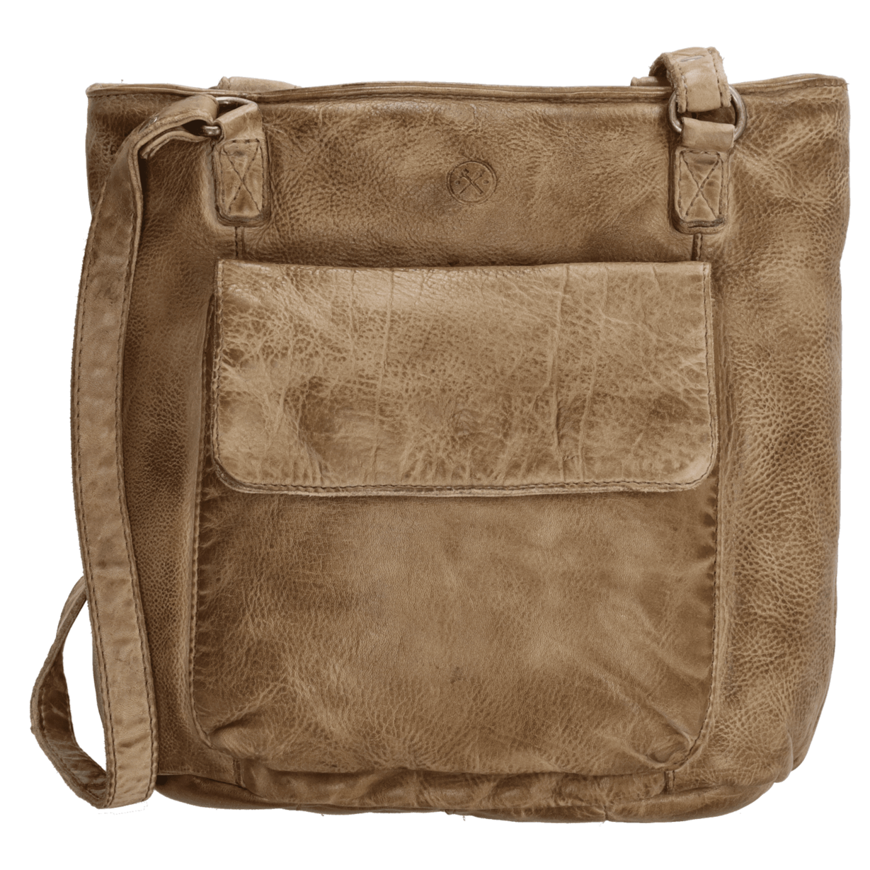 Hide & Stitches Paint Rock Shopper /- Rugzak Zand
