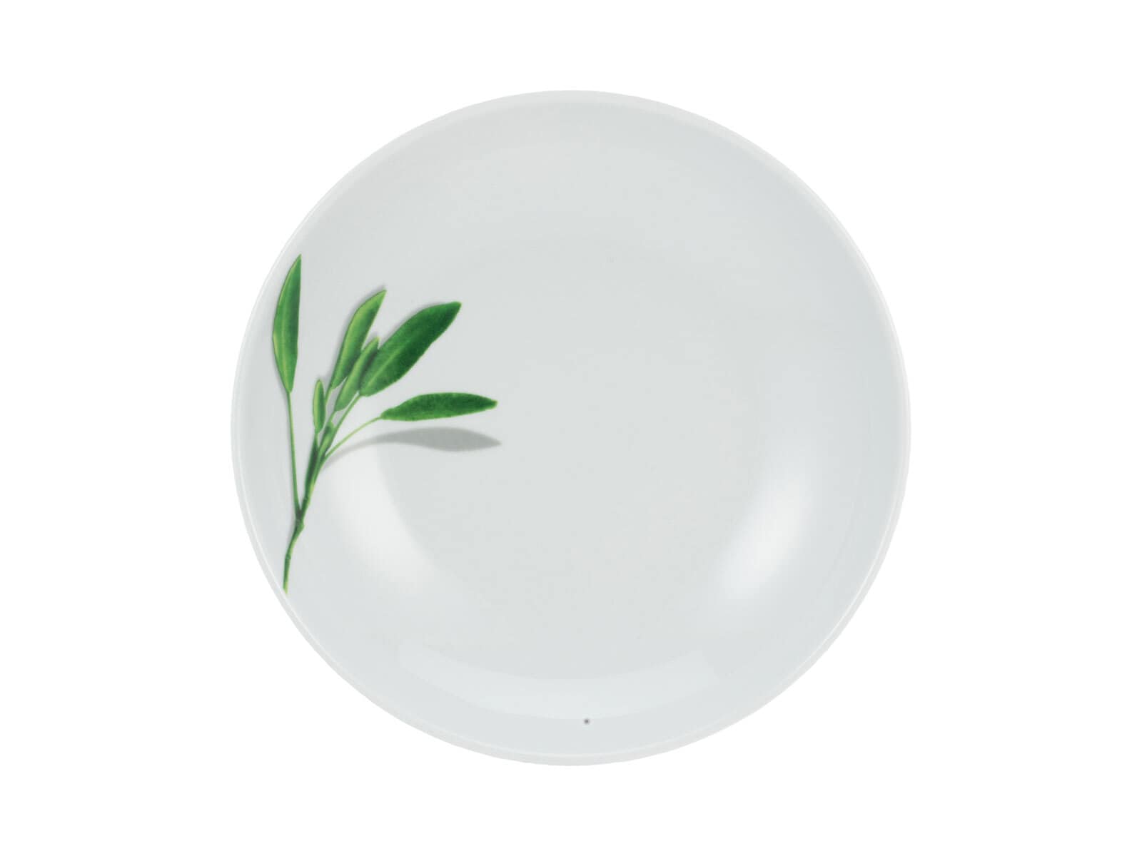CreaTable Pastabowl KRÄUTER SALBEI 6er Set weiß