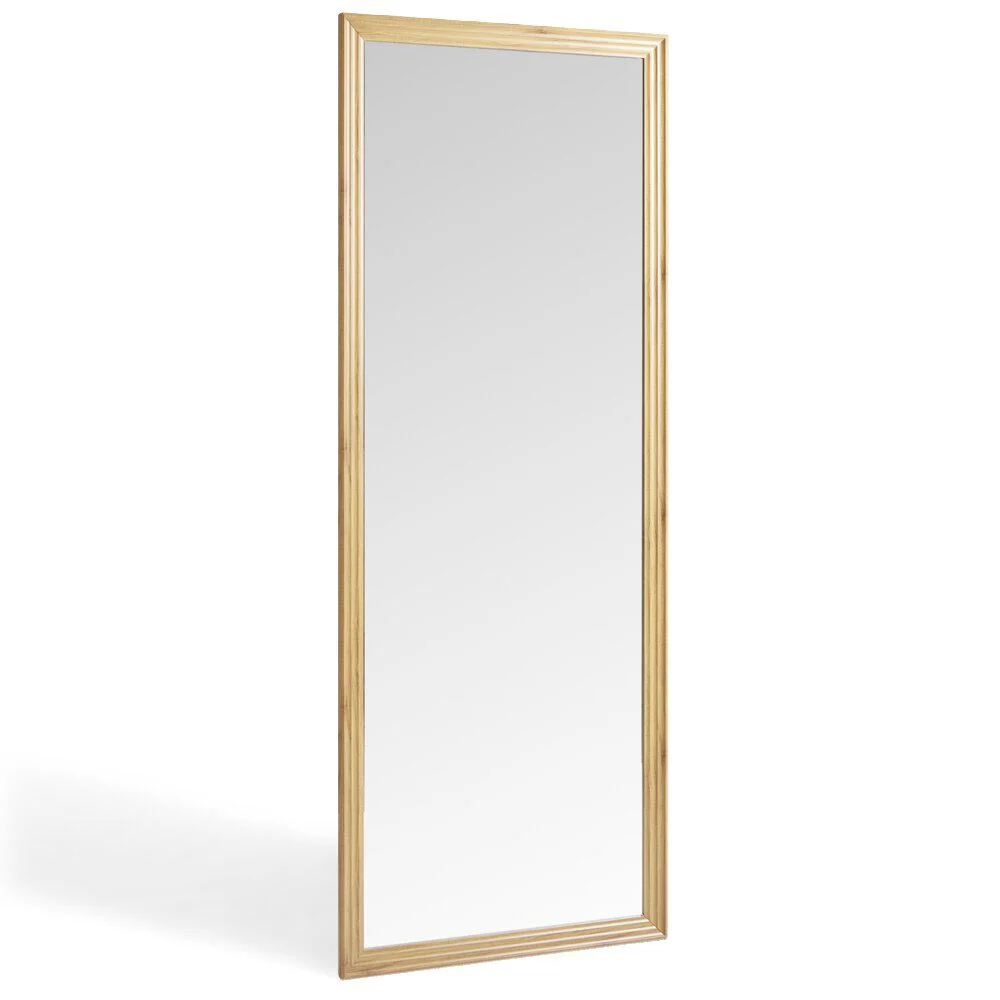 Miroir XL plastique aspect bois 72,5x195cm