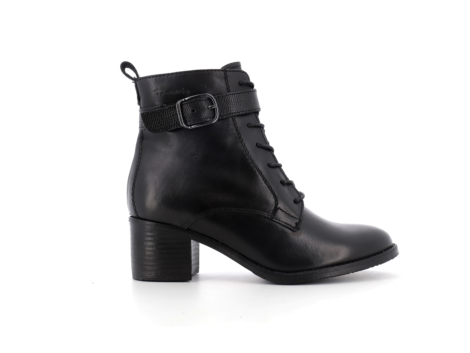 Tamaris-25114 Cuir Noir