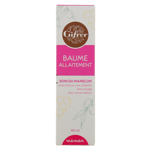 Baume allaitement maternel Gifrer 40ml