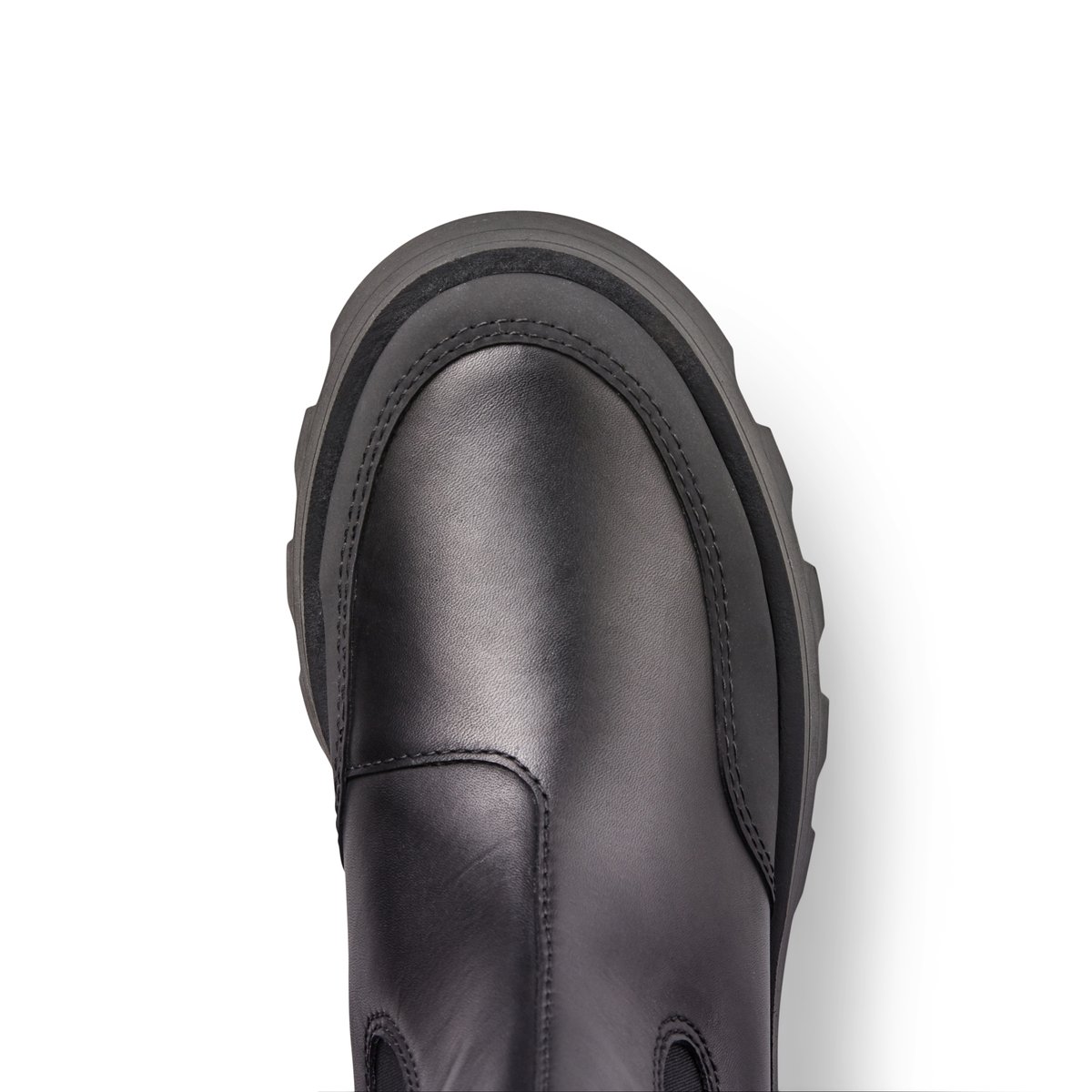 COUGAR-Shani-Bottines d'hiver Chelsea - Semelle tracteur - Noir
