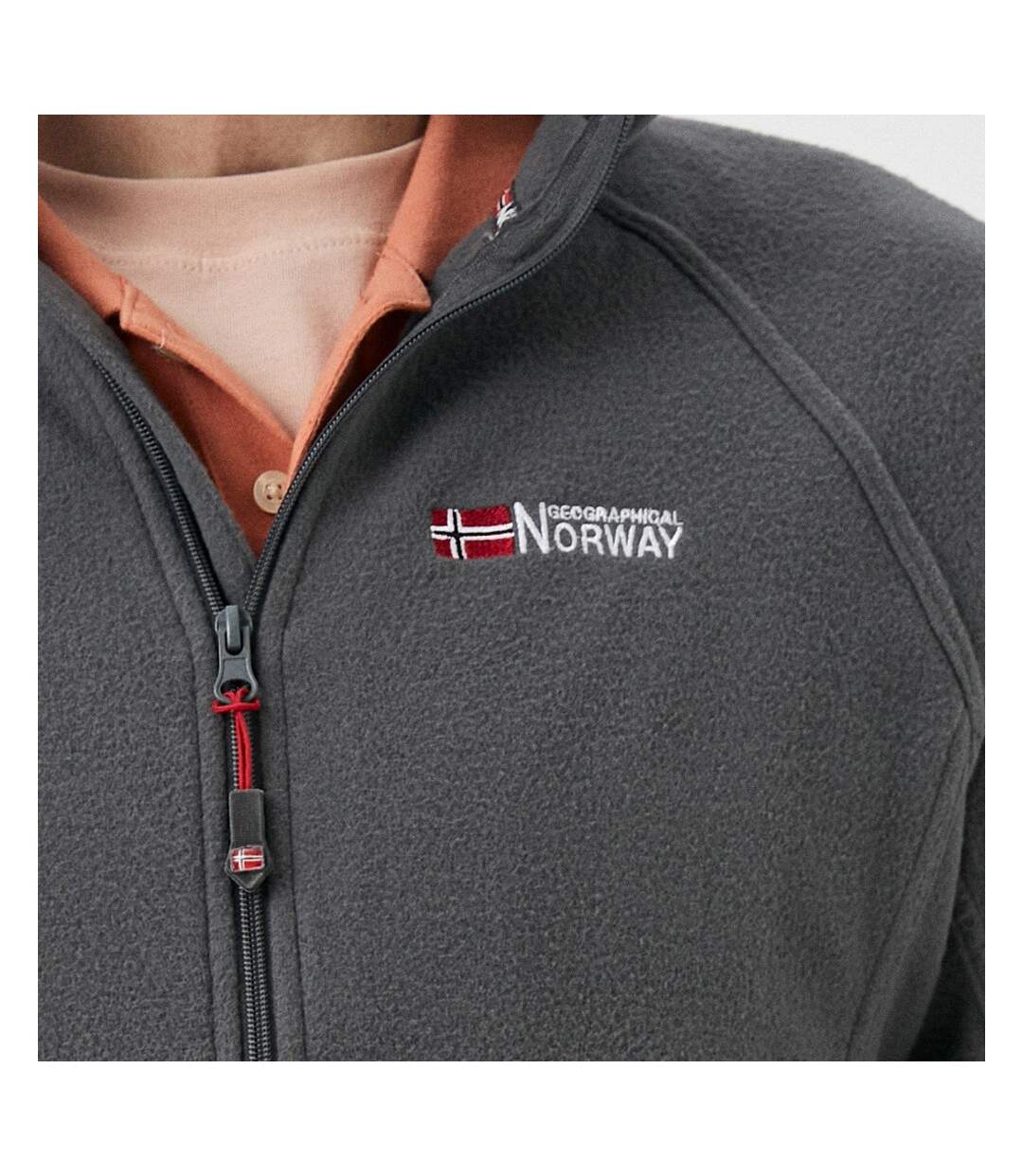 Veste Polaire Grise Homme Geographical Norway Tug