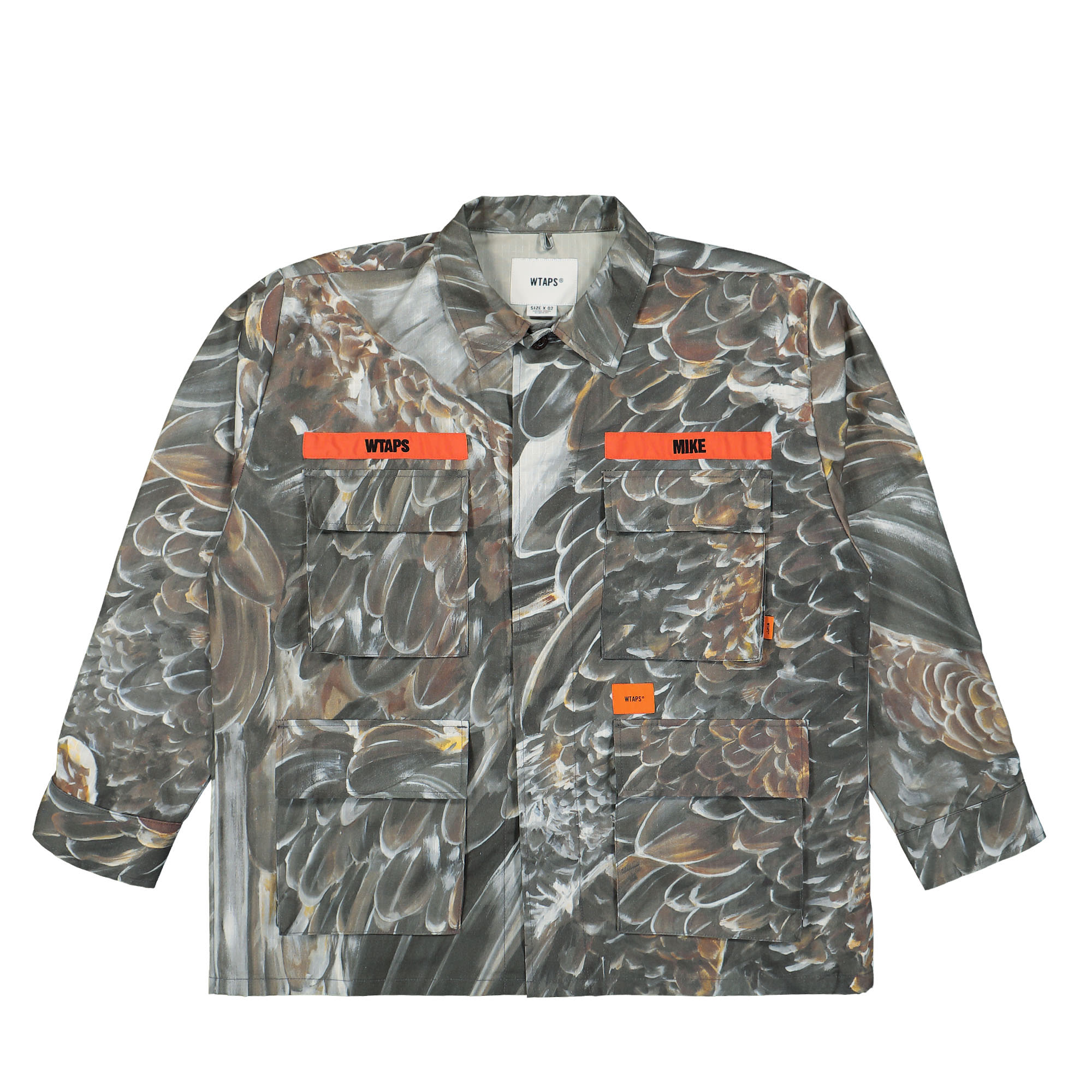 WTAPS<br>JMOD 02 / LS / Cotton. Ripstop. Wed Camo. Identity