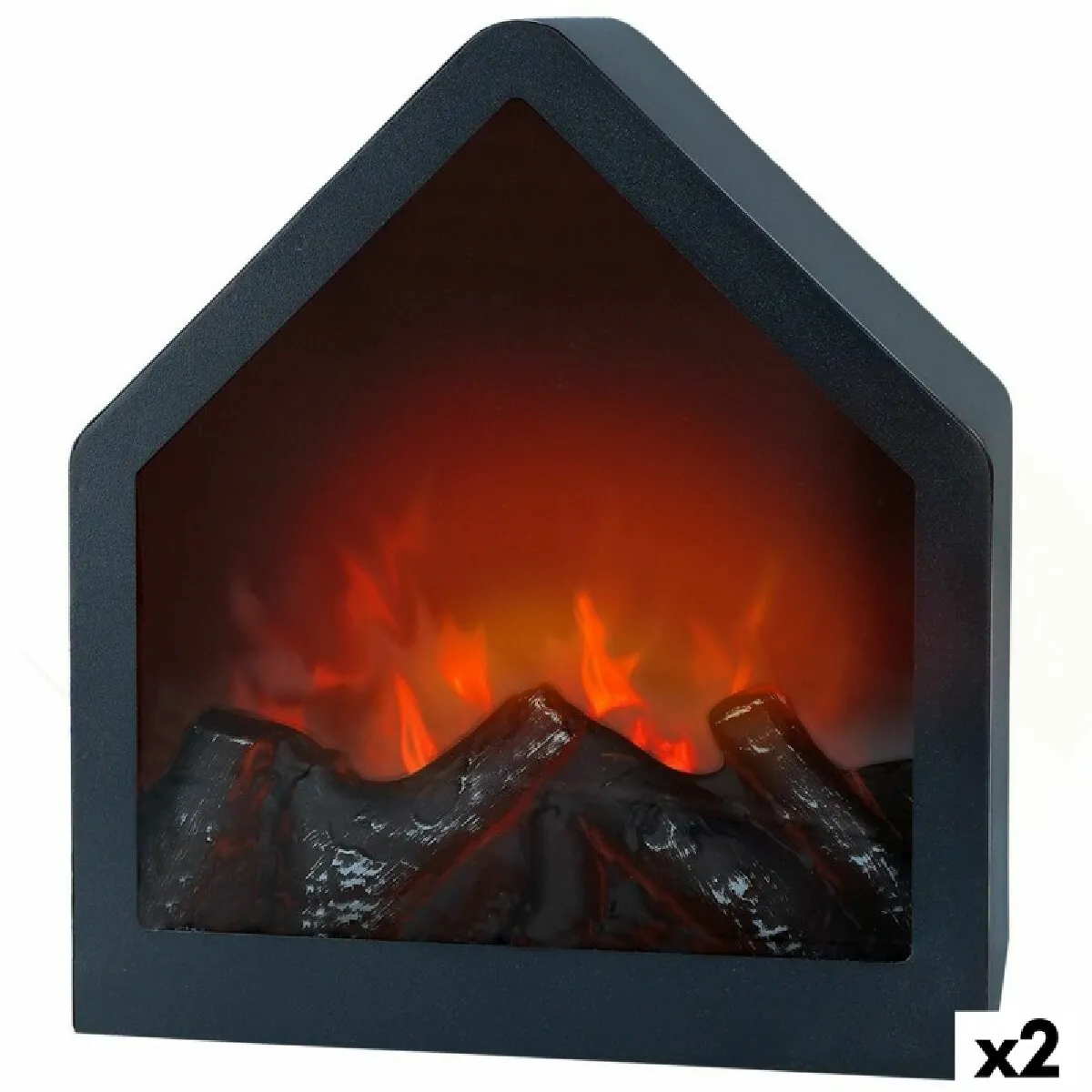 Ambients Cheminée murale 20 cm (2 Unités)