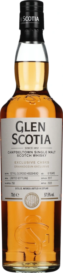 GLEN SCOTIA 6 YEARS 2017 OLOROSO CASK STRENGTH 70CL