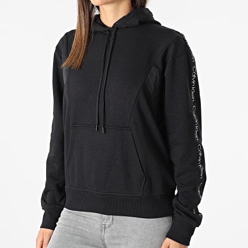 Sweat Capuche A Bandes GWS2W315 Noir
