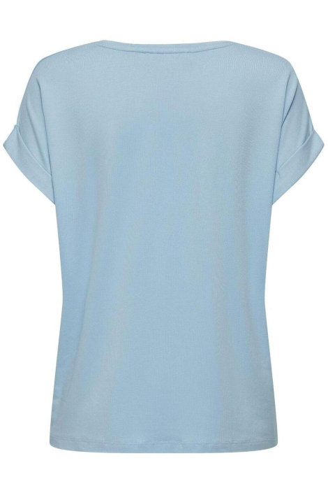 Only blauwe dames t-shirt