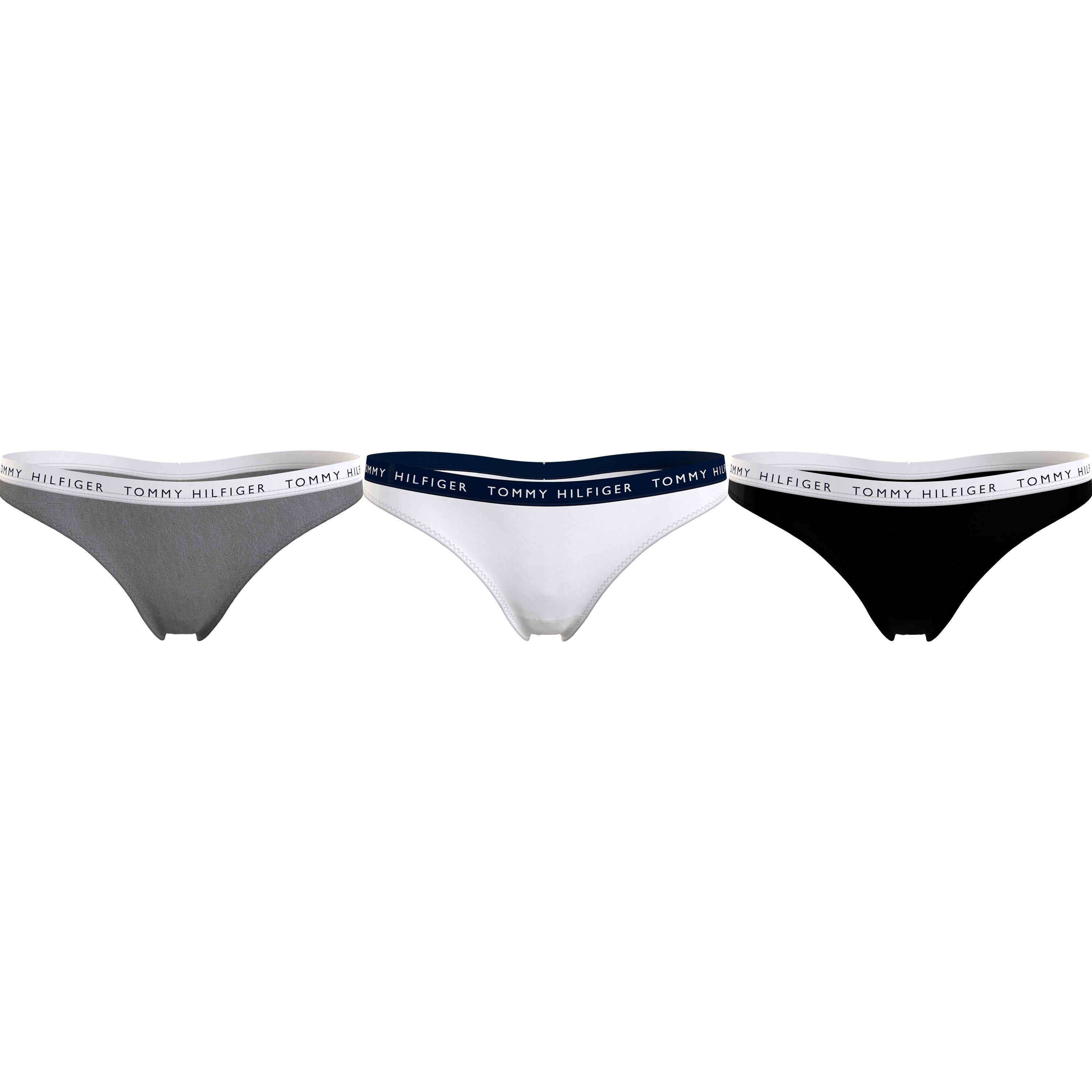 Tommy Hilfiger Tommy Bodywear 3 Pack Thong Briefs Womens
