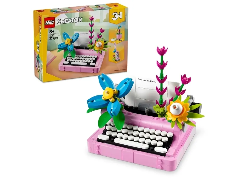 LEGO Creator 31169 Skrivemaskine med blomster