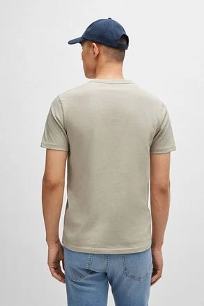BOSS T-shirt Tales Beige 50508584-271 kopen